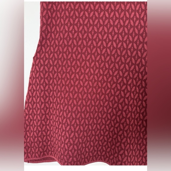 INC International Concepts Burgundy Textured Dress - Picture 3 of 6